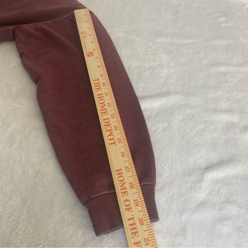 Logo Lori Goldstein Washed Mauve Pullover Sweatshirt XS - Picture 13 of 15